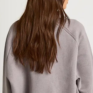 Col rabattu pour les acheteurs en gros, vêtements décontractés pour femmes, sweat-shirt avec logo personnalisé, design à manches longues, service OEM - Product Image 6