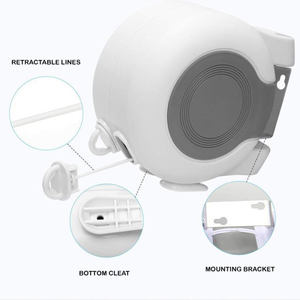 Camping Poulie de lavage turque Séchage mobile Production extérieure Ligne <span class=keywords><strong>à</strong></span> <span class=keywords><strong>linge</strong></span> rétractable - Product Image 5