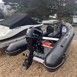 Embarcaciones de Motor Usadas de Primera Calidad, Wavelines 2023, 4.2M, Aluminio, RIB, Motor Fuera de Borda Tohatsu de 30HP, con Remolque, en Venta - Product Image 1