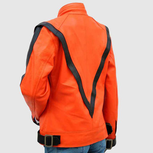 แจ็กเก็ตหนังสำหรับ2025ขี่มอเตอร์ไซค์ทรงสลิมฟิตสำหรับผู้หญิงแจ็กเก็ตทำงานบอมเบอร์ขี่มอเตอร์ไซค์ - Product Image 6