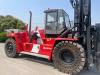 Chariot élévateur d'occasion kalmar 30 tonnes bon marché Chariot élévateur diesel DCF300 Moteur Volvo à vendre