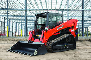Kubota-Minicargadora compacta Euro5/EPA, motor sobre orugas, alto momento de carga, accesorios versátiles para construcción - Product Image 4