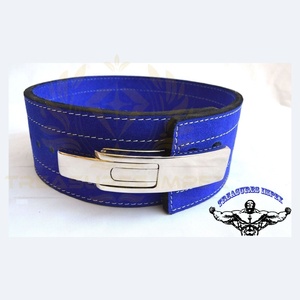 เข็มขัดยกน้ำหนักหนังแท้เข็มขัดยกโลโก้ปรับแต่งได้สำหรับออกกำลังกายและฝึกซ้อม - Product Image 1