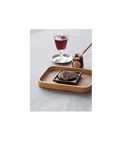 Plateau de service en bois de bambou léger avec finition polie lisse adapté à un décor de cuisine moderne écologique - Product Image 2