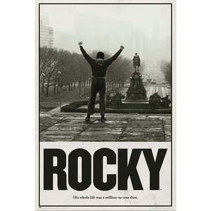 Rocky Balboa <b>Poster</b> Offset Printing Techniques for High Quality Graphics - Product Image 1