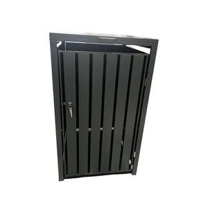 <span class=keywords><strong>Poubelle</strong></span> à roue à porte simple <span class=keywords><strong>Abri</strong></span> <span class=keywords><strong>de</strong></span> jardin extérieur en métal et acier <span class=keywords><strong>Abri</strong></span> <span class=keywords><strong>de</strong></span> <span class=keywords><strong>poubelle</strong></span> à déchets Boîte <span class=keywords><strong>poubelle</strong></span> - Product Image 4