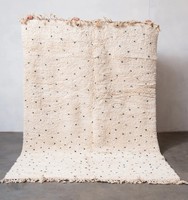 Tapis et carpettes persans faits main en laine à poils longs, style marocain, noués à la main pour salon