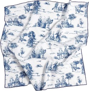 Mode Satin Bandana personnalisé foulards en soie tête florale carré Satin cheveux écharpe Bandanas chapeaux femmes foulards pour événements - Product Image 1