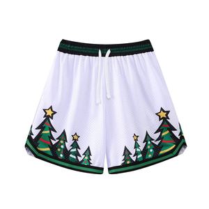 Pantalones Cortos de Baloncesto de Doble Malla de Alta Calidad, Uniformes de Baloncesto Reversibles para Jóvenes, Pantalones Cortos de Baloncesto para Jóvenes - Product Image 1