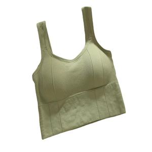 Nouveau Soutien-Gorge de Sport Personnalisé pour Femme, Grande Taille, Logo Avant, Haute Soutenabilité, Écologique et Respirant, Idéal pour le Yoga - Product Image 1