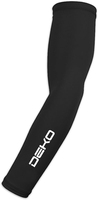 Manchons de bras unisexes pour le cyclisme et la course à pied - Protection UV, respirants, en Lycra, design personnalisable