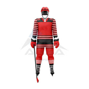 ชุดยูนิฟอร์มฮอกกี้น้ำแข็งผู้ชายแบบสั่งทำพิเศษ ดีไซน์ทันสมัย ผลิตด้วยมือ เสื้อเจอร์ซีย์และกางเกงขาสั้นคุณภาพพรีเมียม อุปกรณ์ฮอกกี้สำหรับทีม - Product Image 1