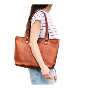 Waterproof Waxed Canvas Shopping Tote Bag Reusable and Custom Printed for Women by Manufacturers Part of Handbags Collection