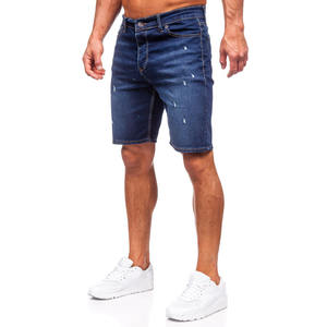 2025 Streetwear Vintage Washed Jorts para hombres moda Denim Jean Shorts hombres personalizado verano precio al por mayor - Product Image 2