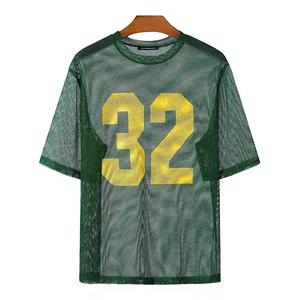 Ropa de calle personalizada, Retro camiseta de fútbol, camisetas baratas, ropa de fútbol de malla americana Vintage para entrenamiento, camisetas de fútbol - Product Image 6