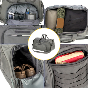 กระเป๋ายิมโยคะกันน้ำอเนกประสงค์สำหรับผู้ชาย, กระเป๋ากีฬากลางแจ้งและยิมสามารถแยกน้ำและความชื้นได้ - Product Image 6