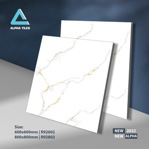 Azulejos de porcelana pulida de cerámica esmaltada de diseño clásico de 800x800mm para Interior para cocina, decoración de suelo de pared de Hotel directa - Product Image 2