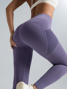 กางเกงเลกกิ้งเอวสูงสำหรับผู้หญิงกางเกงเลกกิ้งโยคะเอวยางยืดสำหรับใส่เล่นฟิตเนสยิมกางเกงรัดรูปไร้รอยต่อสำหรับผู้หญิงขนาดใหญ่พิเศษ - Product Image 5