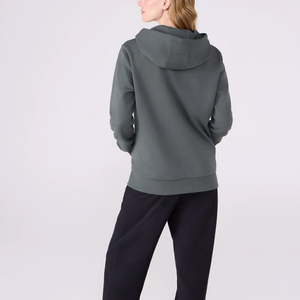 Sweat-shirts à manches longues pour femmes Street Wear pour adultes Service OEM Impression de logo personnalisé Coupe régulière Sweat-shirts pour femmes - Product Image 4