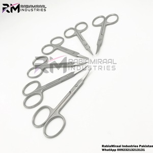 Tijeras para cutículas RMI, recortador de cutículas ultrafino, manicura y pedicura, hoja recta, Kit de belleza para uñas de precisión, Etiqueta Privada - Product Image 3