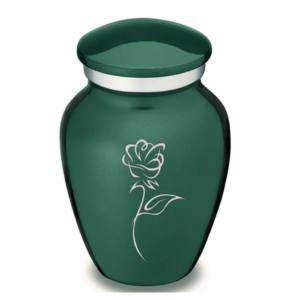 Urnes de crémation à double cœur Accessoires funéraires Petit souvenir fabriqué en Inde - Product Image 3