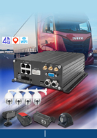 Enregistreur vidéo numérique 8CH IPC AHD MNVR 4G WIFI GPS DVR de véhicule ADAS NVR DMS BSD APC CMSV7 Vue à distance Boîte noire de voiture