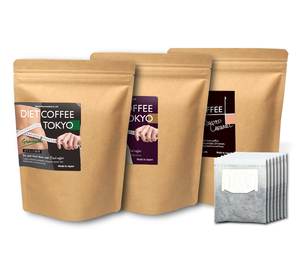 Sugar Free Sweet Slimming Arabica Coffee Vanilla Flavor with Gymnema Herbs Full City <b>Roast</b> Top Grade Drip <b>Bags</b> Made in Japan - Product Image 6
