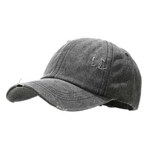 หมวกเบสบอลมีรูสำหรับทุกเพศหมวกฮิปฮอปสตรีทฮิปฮอปบริสุทธิ์ทำจากผ้าโพลีเอสเตอร์/ ผ้าฝ้าย - Product Image 2