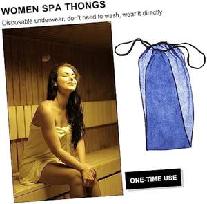 Sauna <b>Panty</b> Bra <b>Disposable</b> Bra Beauty Underwear Ladies Women Triangle Pants - Product Image 6