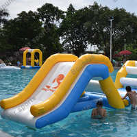 Équipement gonflable de jeux de l'eau de piscine de parc aquatique d'aquapark personnalisé gratuit pour la piscine