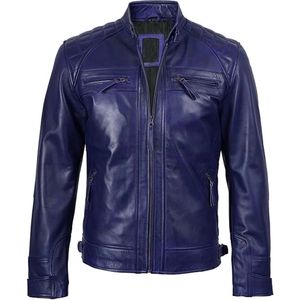 Premium Quality 2025 Custom <b>Real</b> <b>Leather</b> <b>Jackets</b> Customized Color Stand Front Eco-Friendly Waterproof Unisex American <b>Leather</b> - Product Image 2