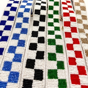 Venta al por mayor personalizado equipo de toros colores cuentas monedero correas ajustable bolsa de algodón accesorios para Fan juego día bordado costura - Product Image 4