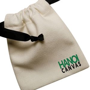 Hot Selling Eco-Friendly Cotton <b>Canvas</b> <b>Drawstring</b> Dust <b>Bags</b> Customized Size Vintage Fashionable National Lady Dress Logo All - Product Image 2