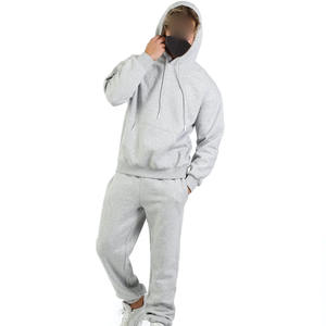 Jersey personalizado de talla grande, chándal en blanco de alta calidad, conjunto de chándales con bolsillo para hombre, chándal en blanco, chándal para correr para hombre - Product Image 4