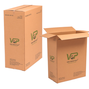 Boîtes d'emballage en carton ondulé 5 couches fabriquées au Vietnam prêtes à être expédiées avec du papier carton avec logo de bonne qualité personnalisé - Product Image 2