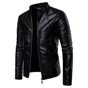 Demanded Leather Jackets <b>New</b> Arrival Men's Slim Fit Jacket - Product Image 3