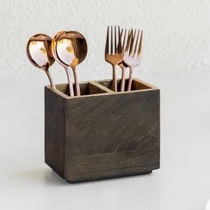 Soporte para Cubiertos de Madera de Mango Personalizable, Ecológico, Duradero, Diseño Pintado a Mano, Práctico para Uso Diario, Reposacucharas de Cocina, Apto para Lavavajillas - Product Image 3