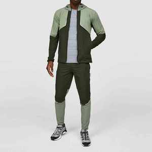 ชุดแจ็คเก็ตและกางเกงวอร์มไนลอนแบบมีซิป ผ้าโพลีเอสเตอร์สั่งทำพิเศษ ทรงโอเวอร์ไซส์ สะท้อนแสง กันน้ำ กันลม พร้อมกางเกงวอร์มไนลอน - Product Image 4