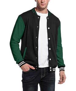 Chaquetas Varsity Personalizadas, Tela de Lana de Alta Calidad, Color Sólido, Nuevo Diseño, Transpirables, Ecológicas, con Logotipo Frontal, Unisex, Estilo Urbano - Product Image 2