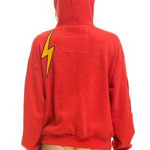 Sweat à capuche zippé Boxy surdimensionné pour hommes Logo personnalisé Patches à capuche pour hommes en détresse Broderie - Product Image 4