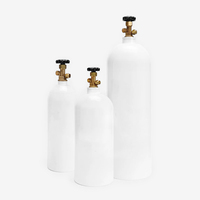 Cilindro de Aluminio de Larga Duración, Tanque de CO2 para Paintball de 16 oz, 1800 psi, Alta Presión, 4 mm de Espesor de Pared, Certificado CE, 15 Años de Garantía