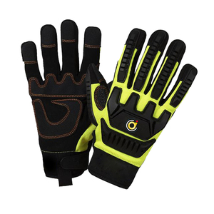 Prix de gros Gants de sécurité mécaniques résistants aux chocs de haute qualité en matériau TPE résistant à la chaleur et aux produits chimiques 10 pouces - Product Image 2