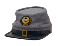 Gorras Kepis de Lana Americanas de la Más Alta Calidad con Bordado de Reproducción Americana y Corona de Oro Médico