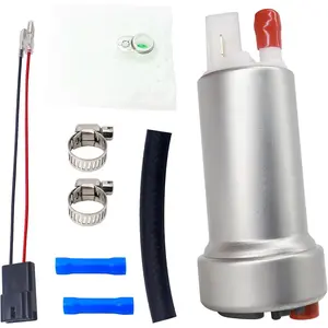 F90000262 Fuel Pump Kit with Installation Hardware Universal Racing In Tank Fuel Pump Compatible with Walbro Racing