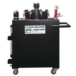 MST 1 CLEAN MASTER CUTTING OIL TANK CHIP CLEANER with air vacuum ejector large volume stainless steel mesh filter