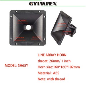 Offre Spéciale : Haut-parleur Tweeter 160*160*102mm, Diffuseur de Voix, Guide d'Onde pour Système Line Array avec Filetage - Product Image 2
