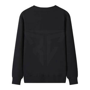 Sweat-shirt avec strass pour hommes de grande taille et de couleur contrastée Vêtements pour hommes Sweat-shirt avec strass Pull-over pour hommes Sweatshirts - Product Image 2