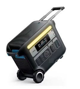 Best Selling High Quality Portable Power Station with <b>Wheels</b> and Digital Display Black Plastic Industrial Grade Ready To <b>Ship</b> - Product Image 6
