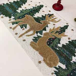 Set de table luxueux fait main avec des perles, antidérapant - Product Image 4