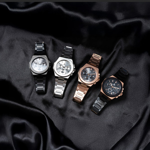 Montre à quartz en acier inoxydable de haute qualité Montre de luxe pour hommes - Product Image 5